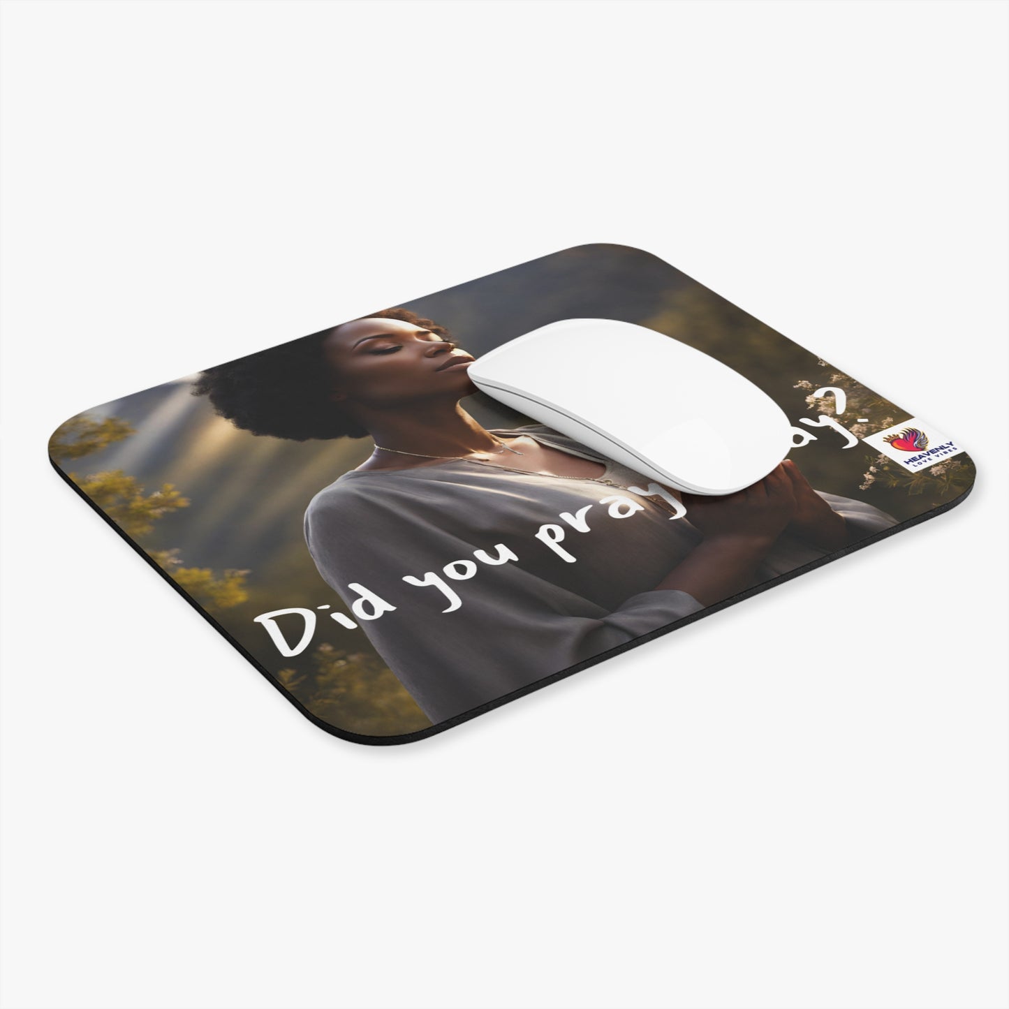 Pray Mouse Pad (Rectangle)