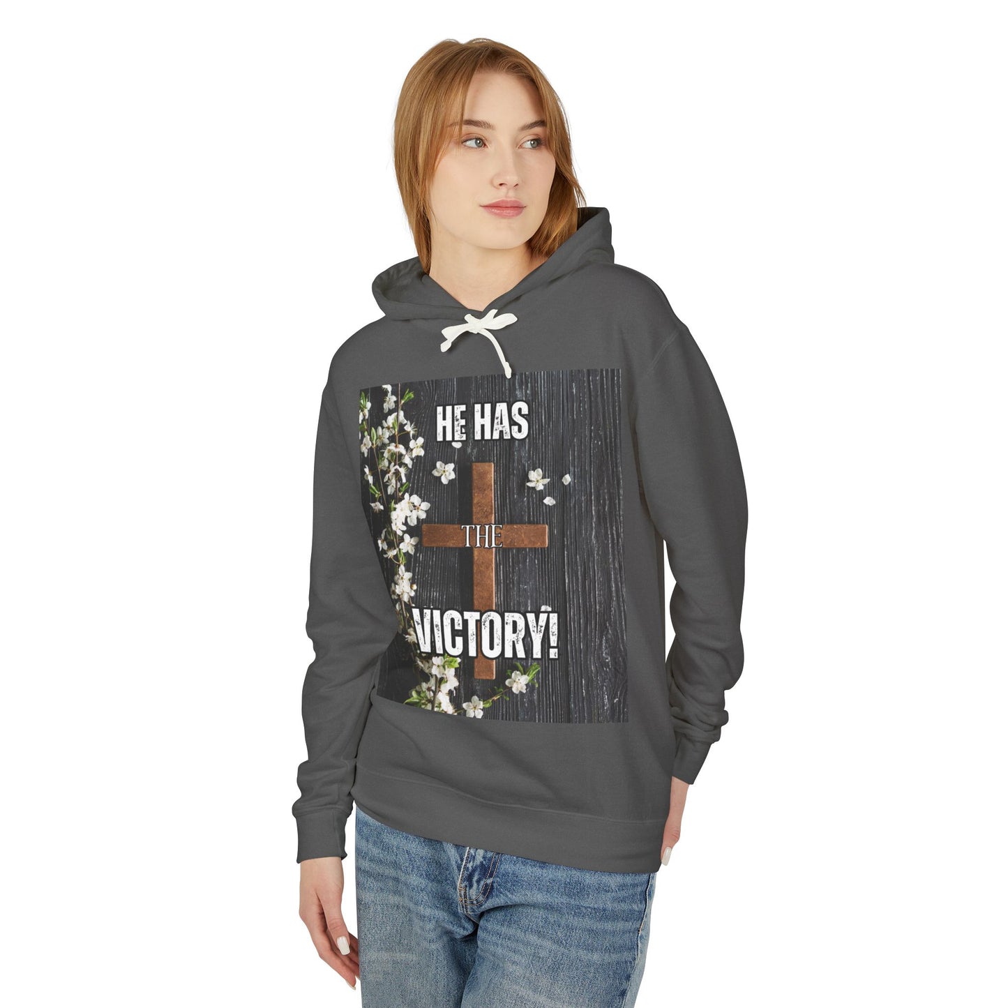 Victory Unisex Lightweight Hooded Sweatshirt