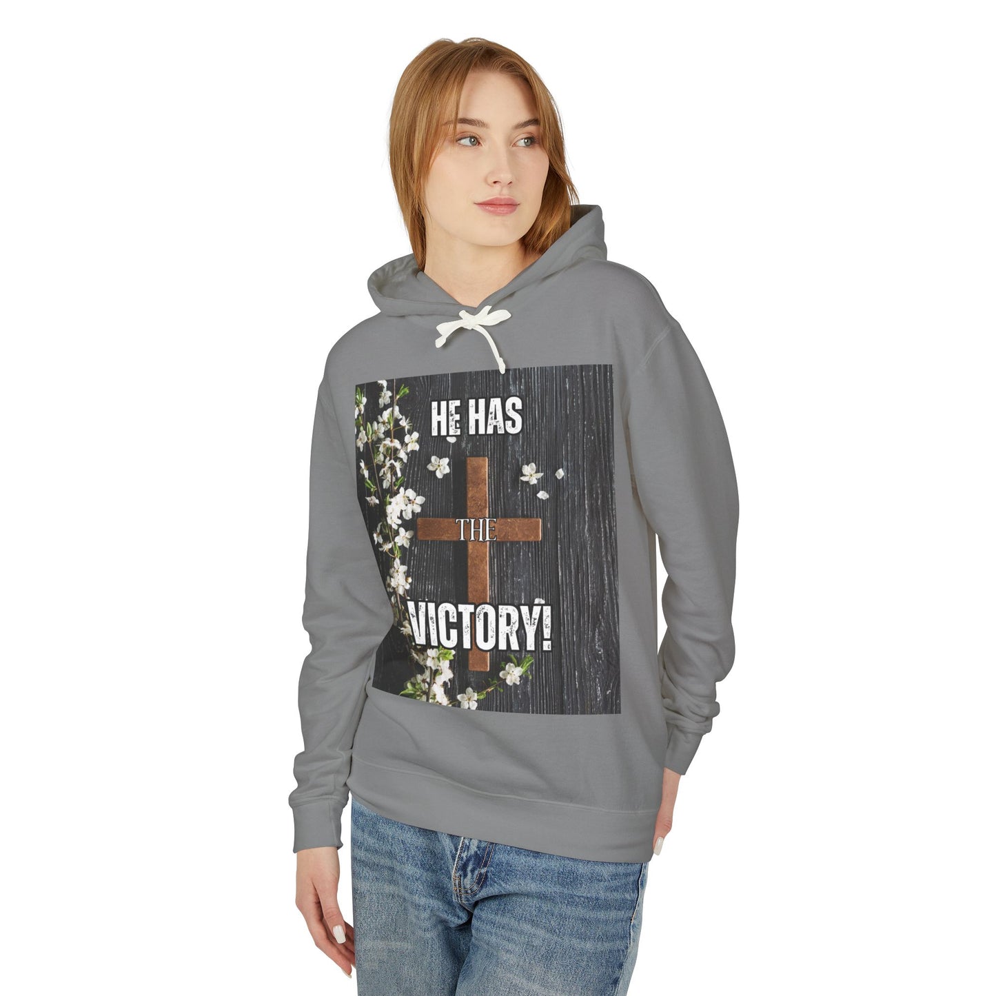 Victory Unisex Lightweight Hooded Sweatshirt