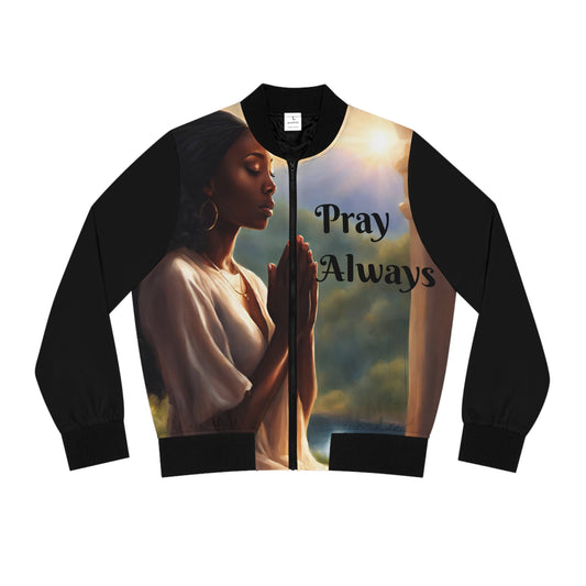 Pray Women's Bomber Jacket