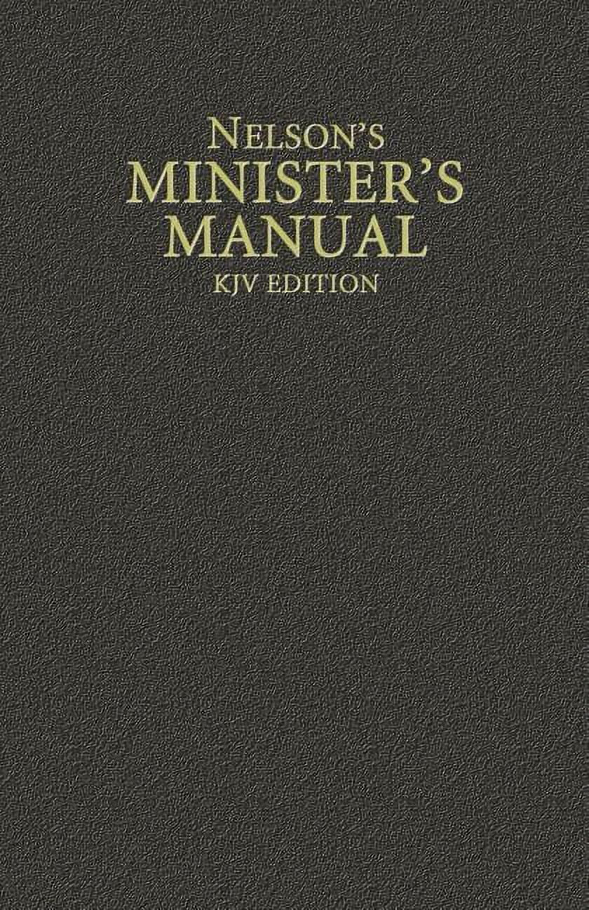 Nelson'S Minister'S Manual, KJV Edition, (Hardcover)