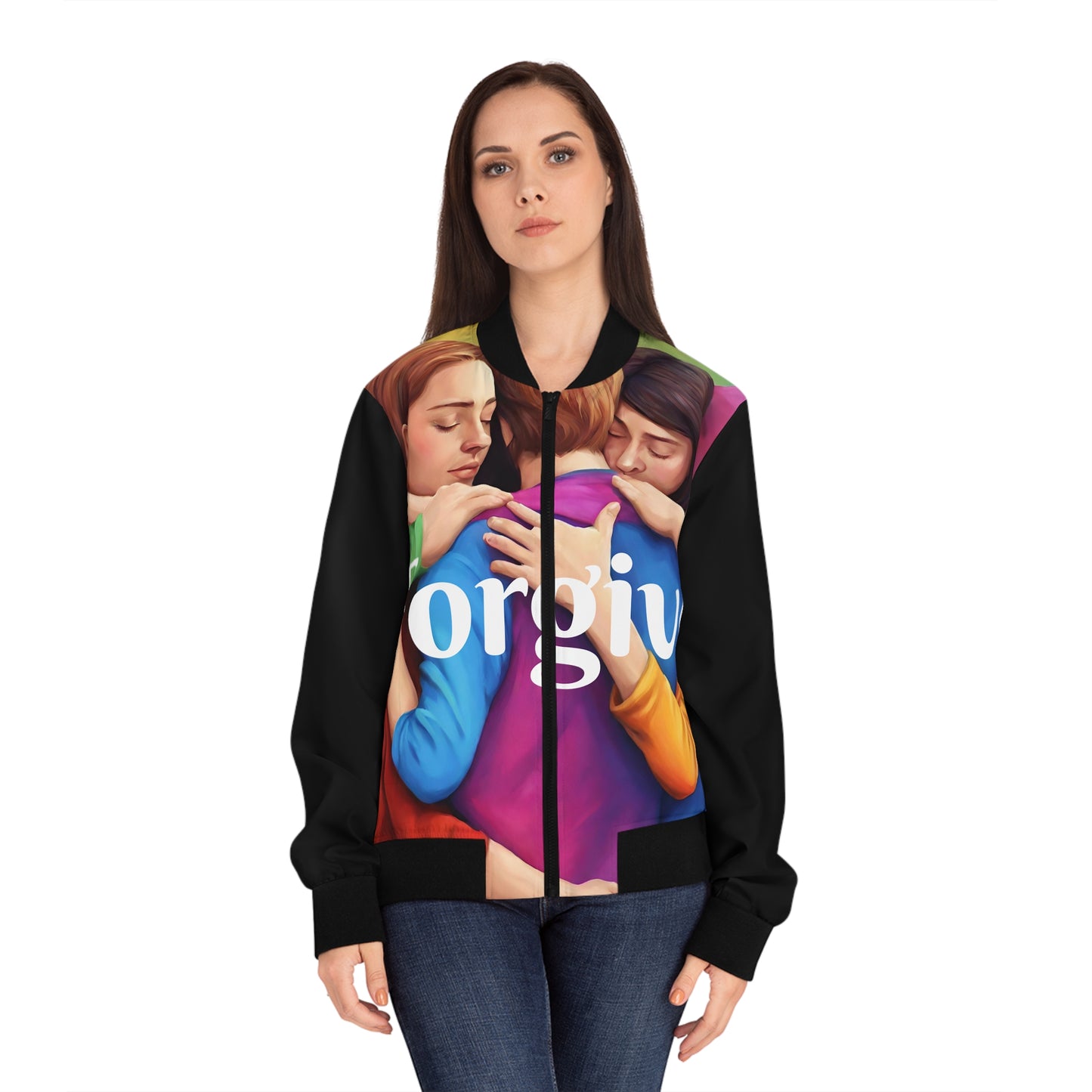 Forgive Women's Bomber Jacket