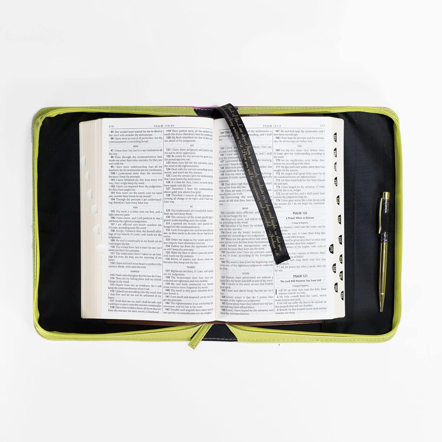 " Bible Business Report Cover (25741) | Fits Bibles up to 9" X 6.25" X 1.25", Hummingbird, Large