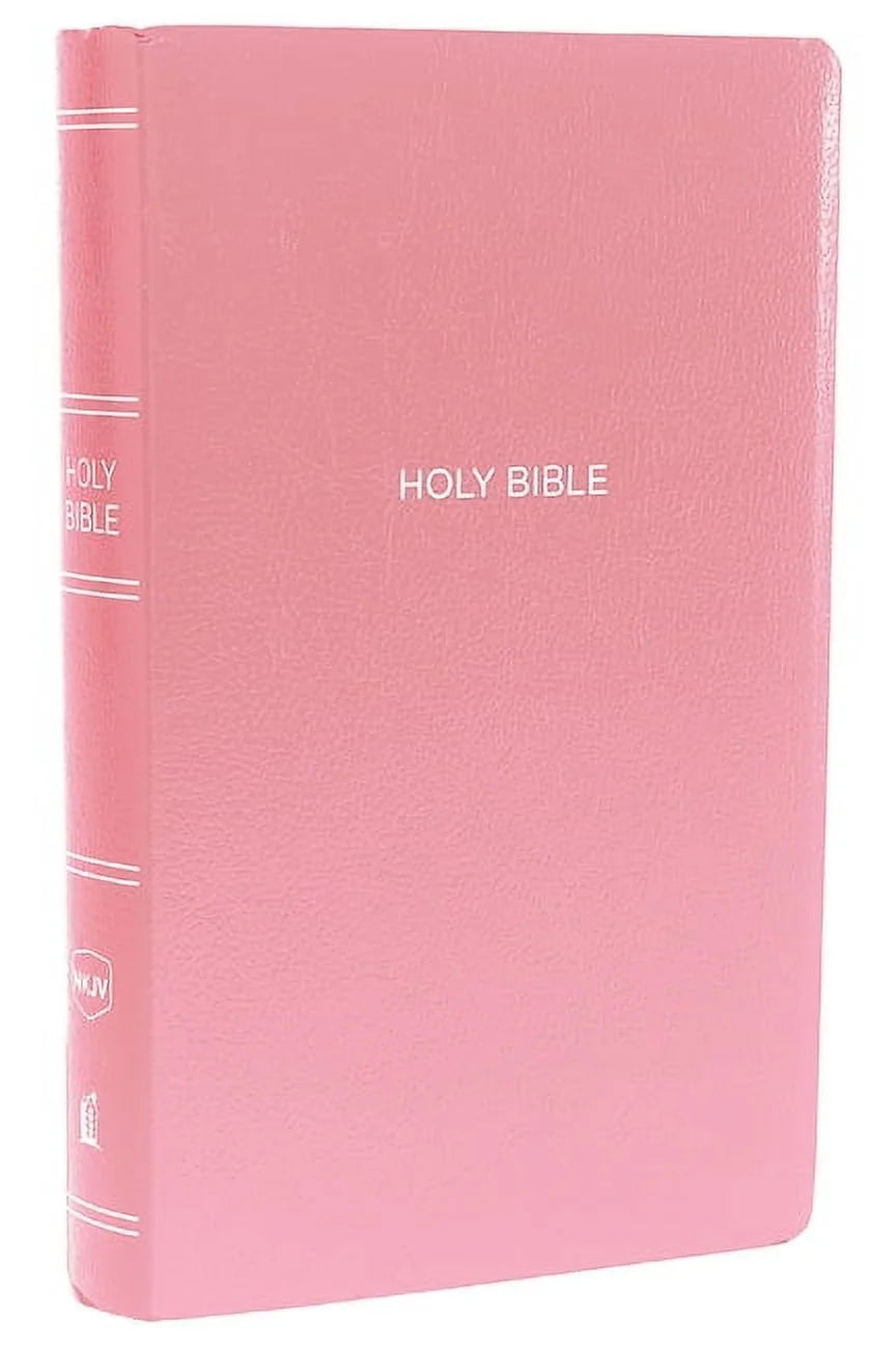 NKJV, Gift and Award Bible, Leather-Look, Pink, Red Letter Edition, (Paperback)